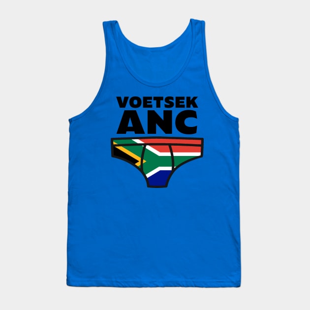 Voetsek ANC Springbok pants Tank Top by Arend Studios